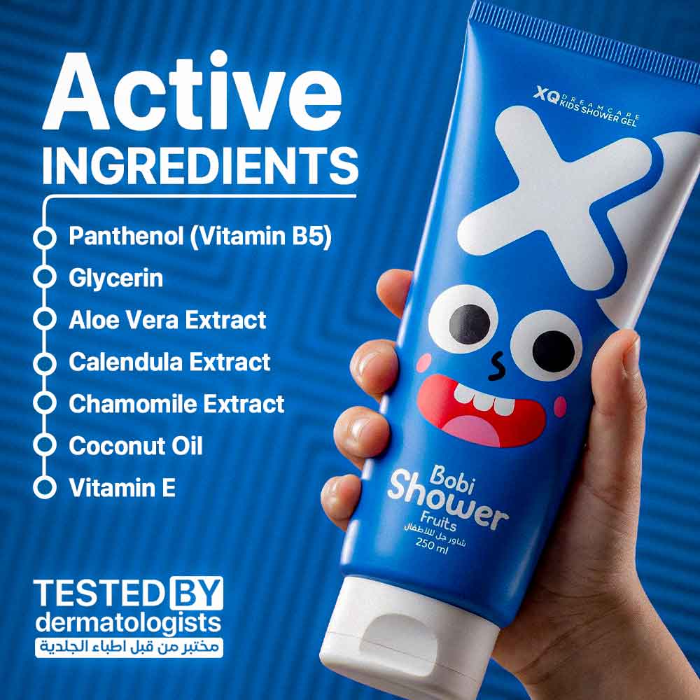 XQ Kids Bobi Shower Gel – Fruits
