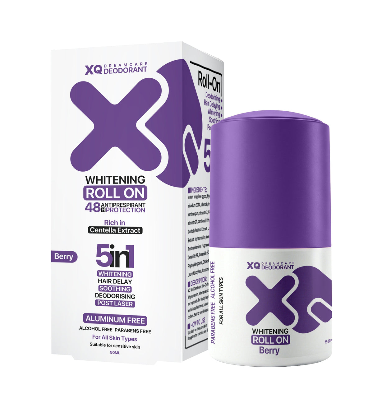 Roll-On Deodorant 5-in-1 (Berry Scent)