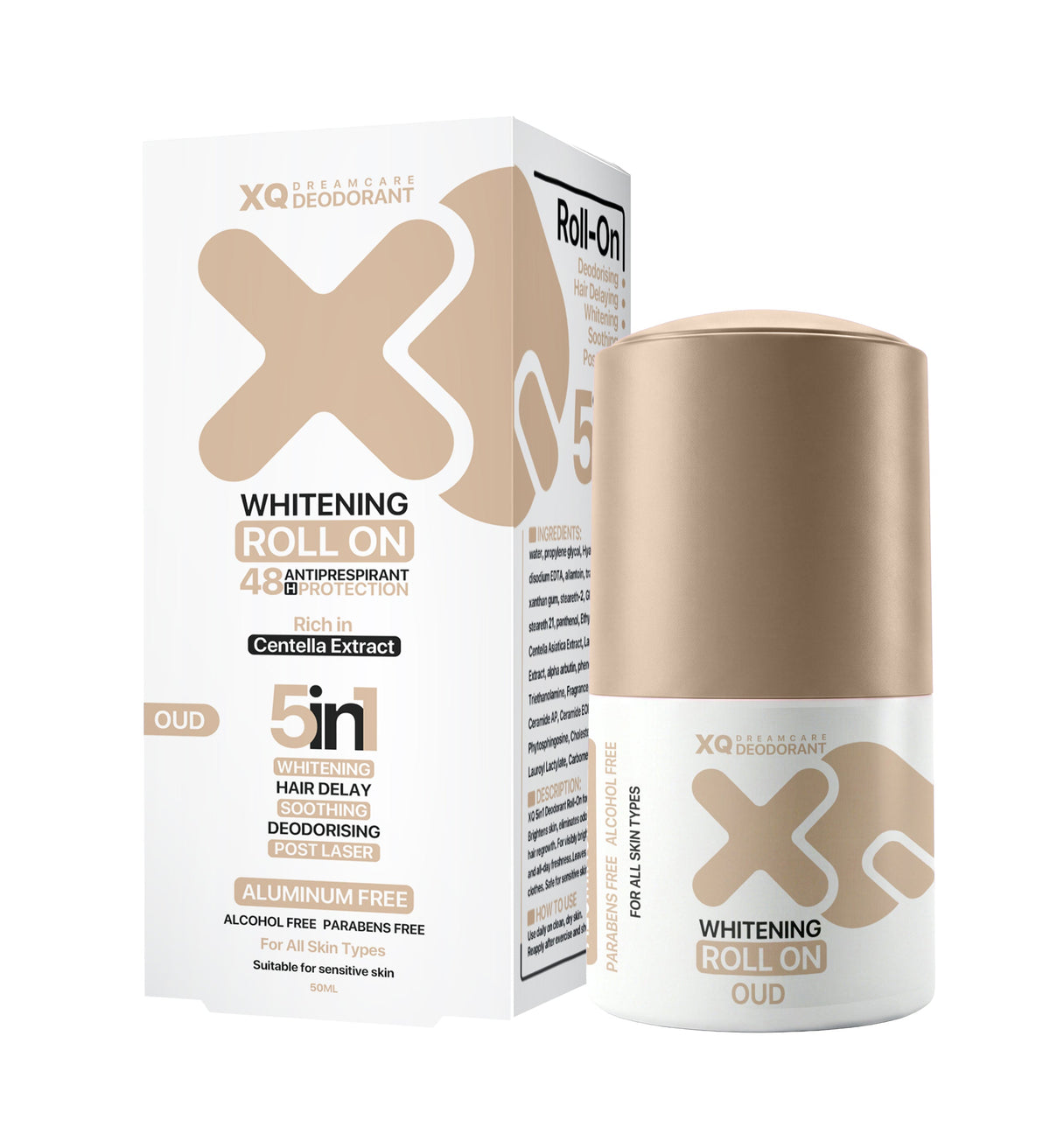 Roll-On Deodorant 5-in-1 (Oud Scent)