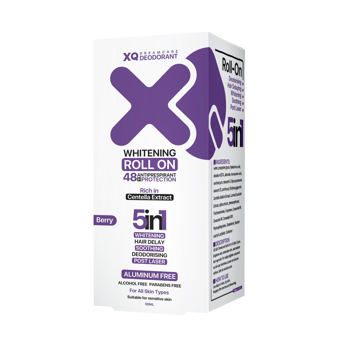 Roll-On Deodorant 5-in-1 (Berry Scent)
